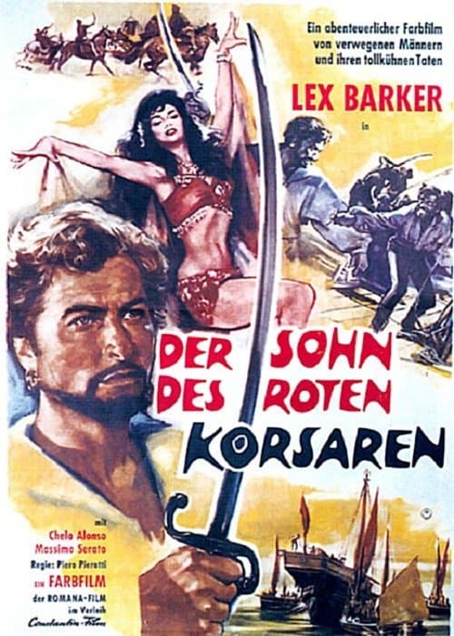 Der Sohn des roten Korsaren poster