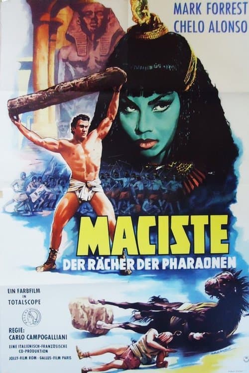 Maciste, der Rächer der Pharaonen poster