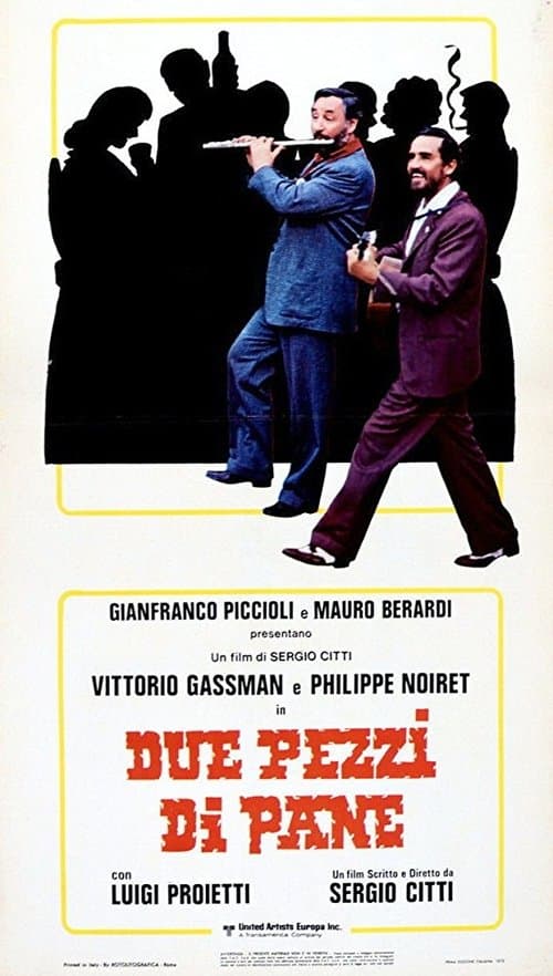 Due pezzi di pane poster