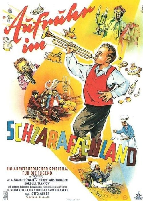 Aufruhr im Schlaraffenland poster