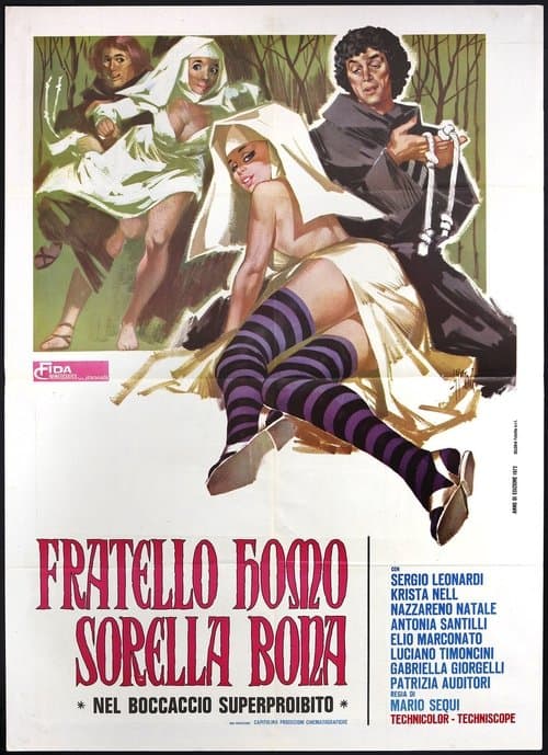 Die lüsternen Nonnen des Boccaccio poster