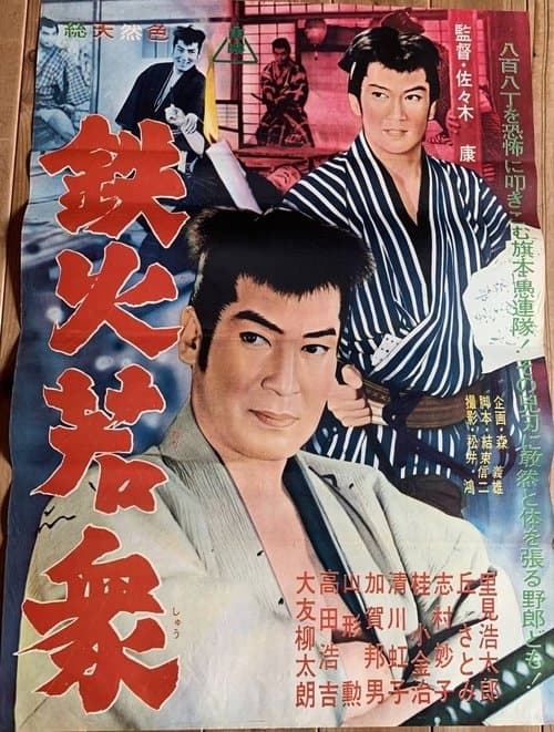 鉄火若衆 poster