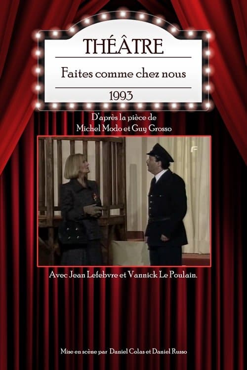 Faites comme chez nous poster