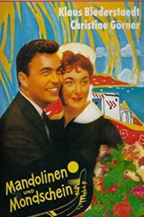 Mandolinen und Mondschein poster