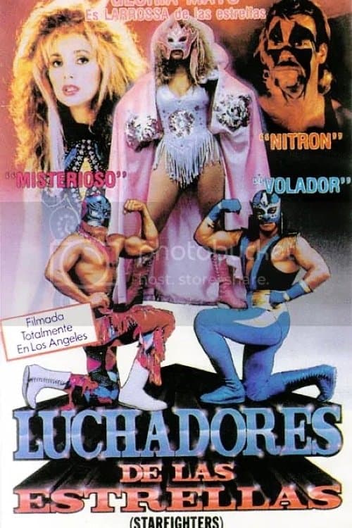 Luchadores de las estrellas poster
