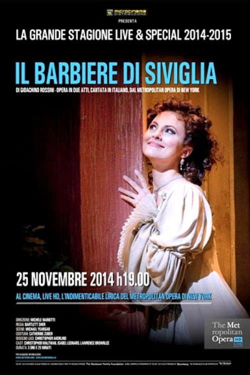 The Metropolitan Opera: Il Barbiere di Siviglia poster