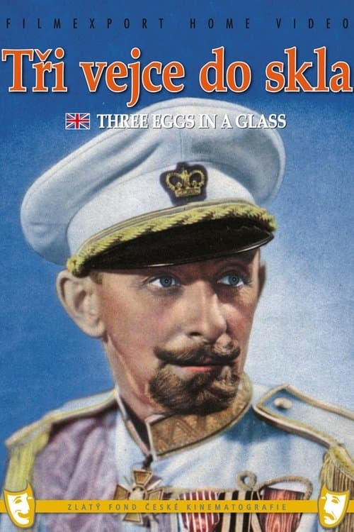 Tři vejce do skla poster