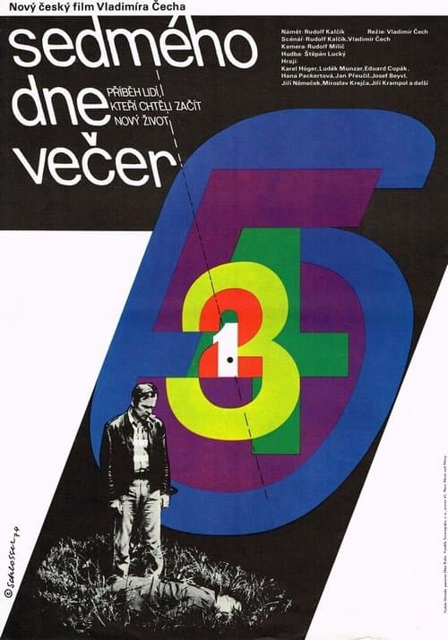 Sedmého dne večer poster