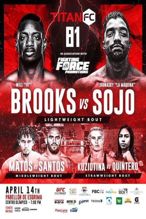 Titan FC 81 poster