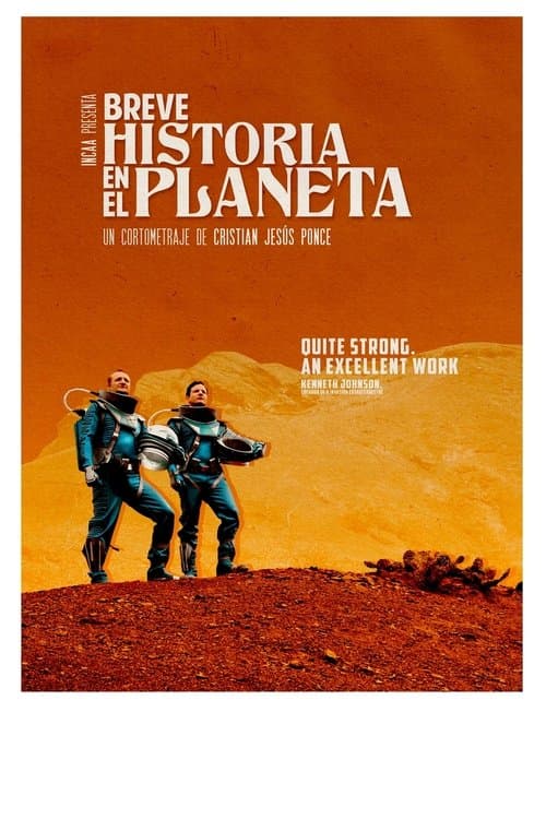 Breve historia en el planeta poster