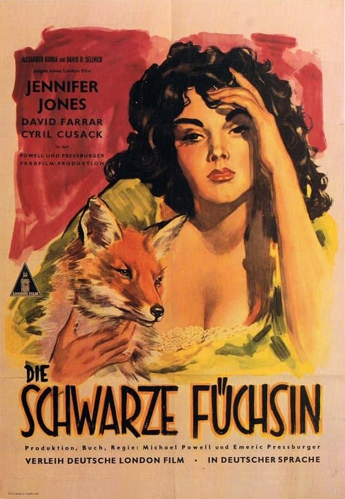 Die schwarze Füchsin poster