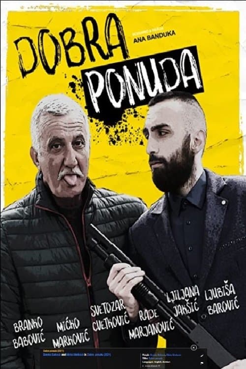 Dobra ponuda poster