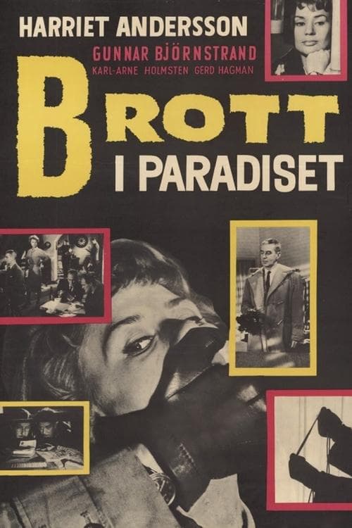 Brott i paradiset poster