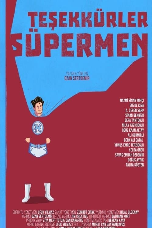 Teşekkürler Süpermen poster