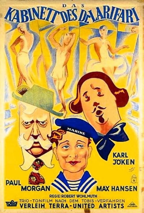 Das Kabinett des Dr. Larifari poster