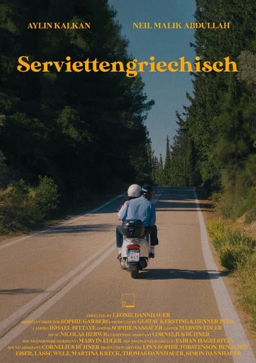 Serviettengriechisch poster