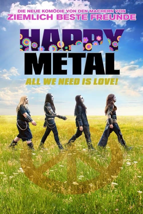 Happy Metal - All We Need Is Love poster