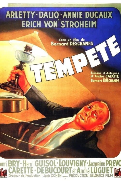 Tempête sur Paris poster