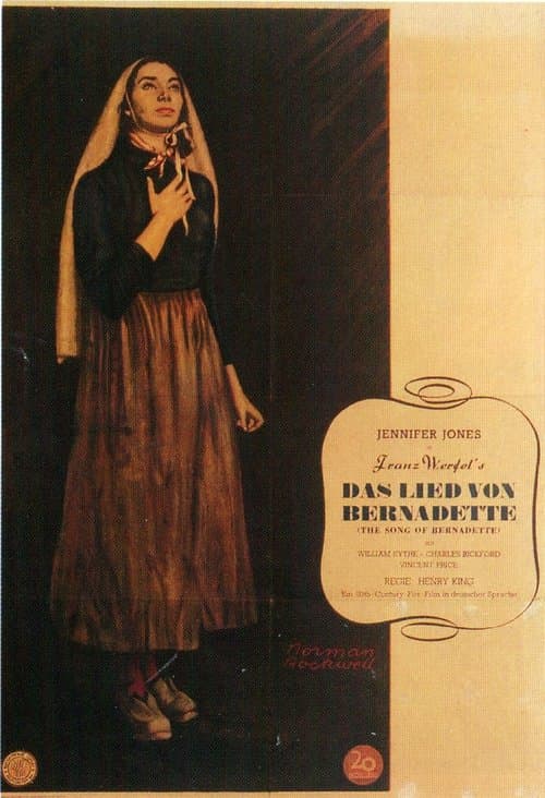 Das Lied von Bernadette poster