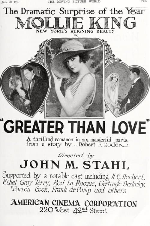 Greater Than Love poster