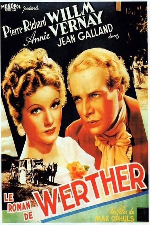 Le Roman de Werther poster