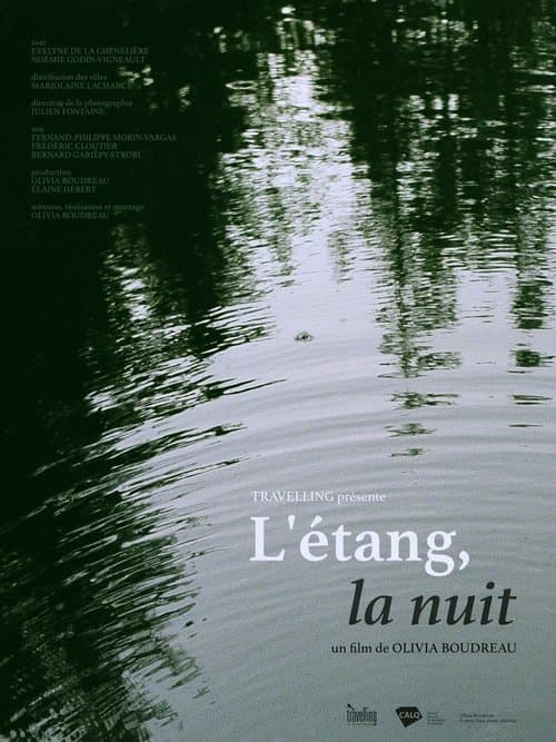 L'étang, la nuit poster