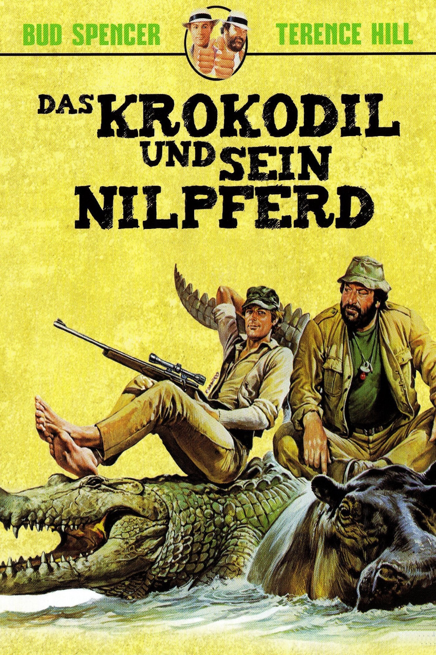 Plakat von "Das Krokodil und sein Nilpferd"