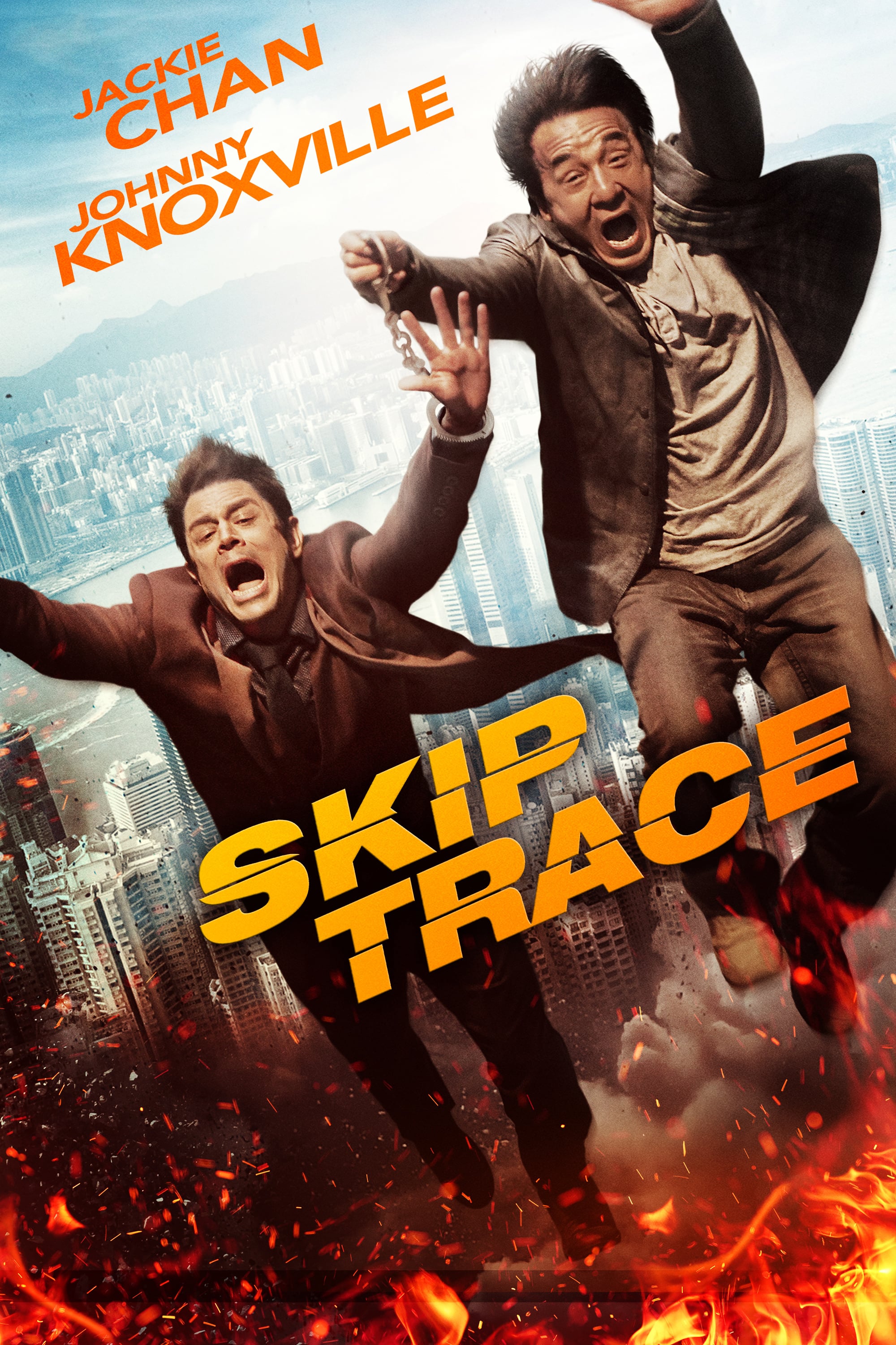 Plakat von "Skiptrace"