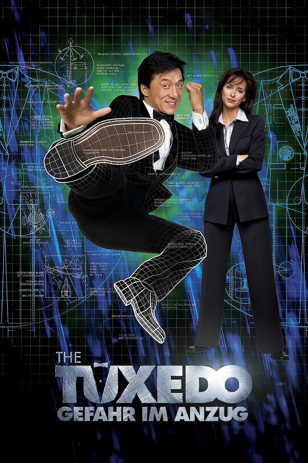 Plakat von "The Tuxedo - Gefahr im Anzug"
