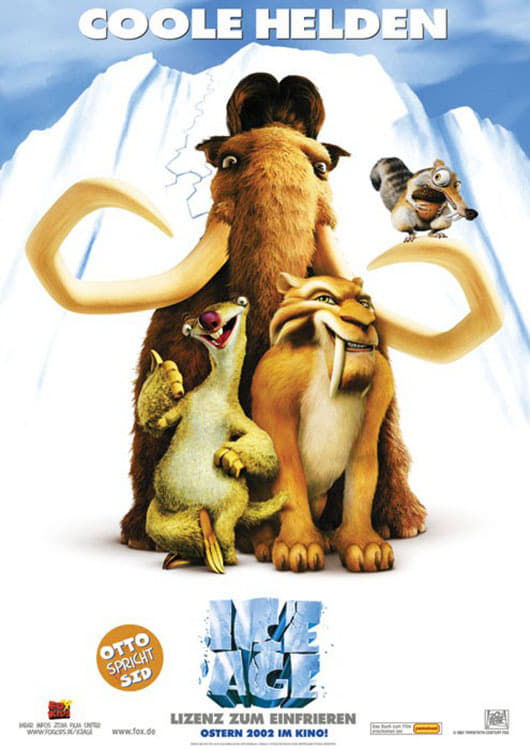 Plakat von "Ice Age"