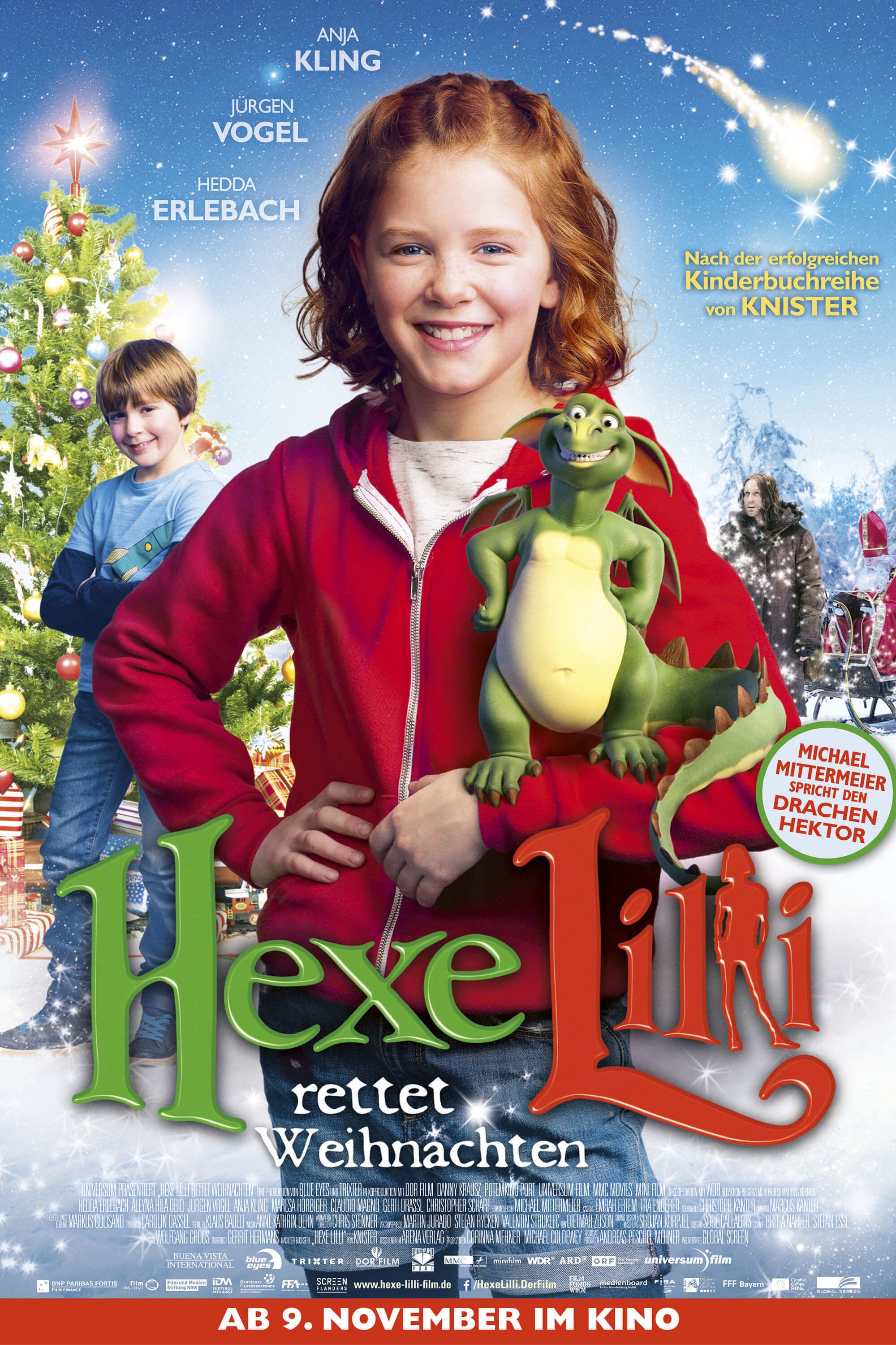 Plakat von "Hexe Lillis eingesacktes Weihnachtsfest"