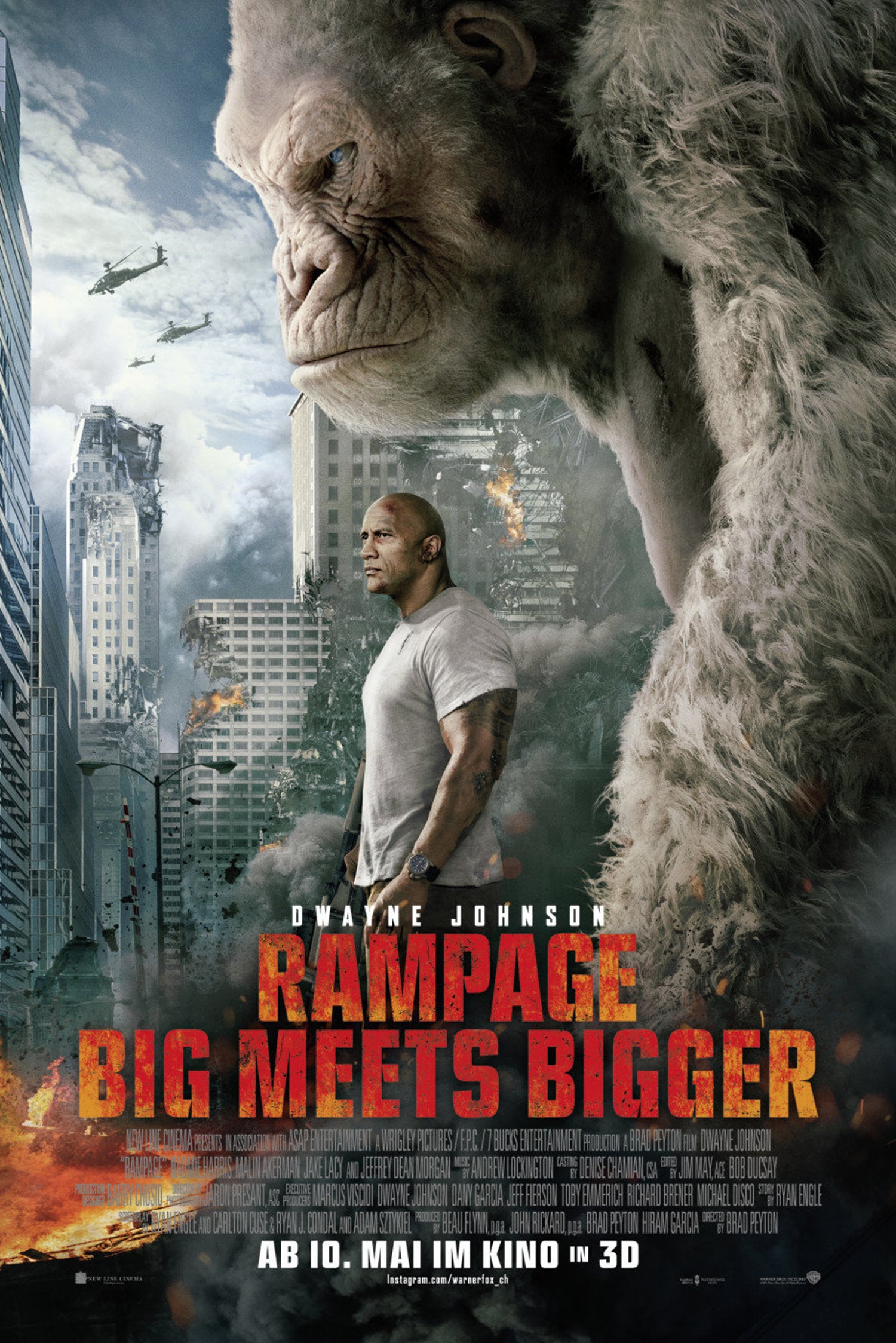 Plakat von "Rampage - Big meets Bigger"