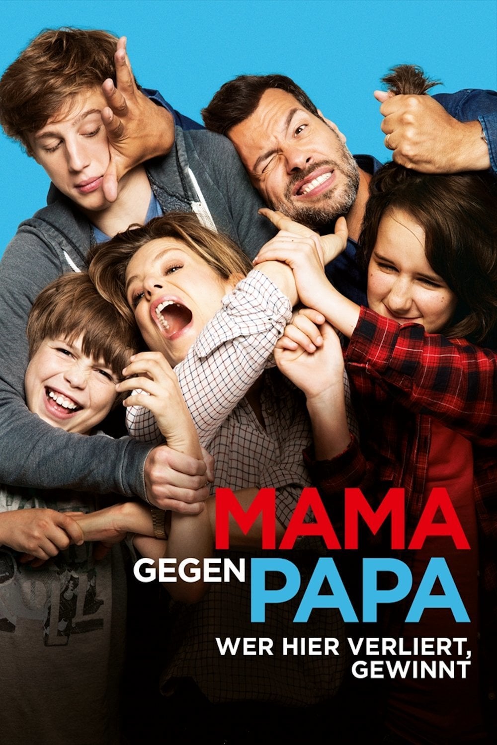 Plakat von "Mama gegen Papa"