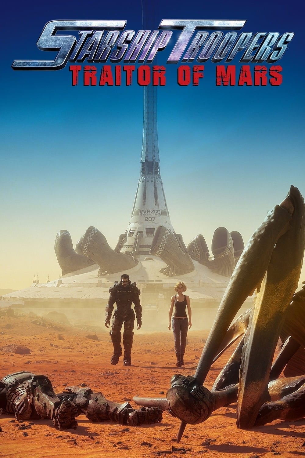 Plakat von "Starship Troopers: Traitor of Mars"