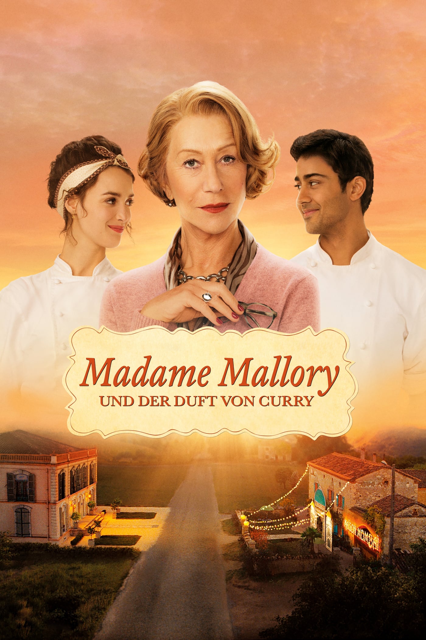 Plakat von "Madame Mallory und der Duft von Curry"