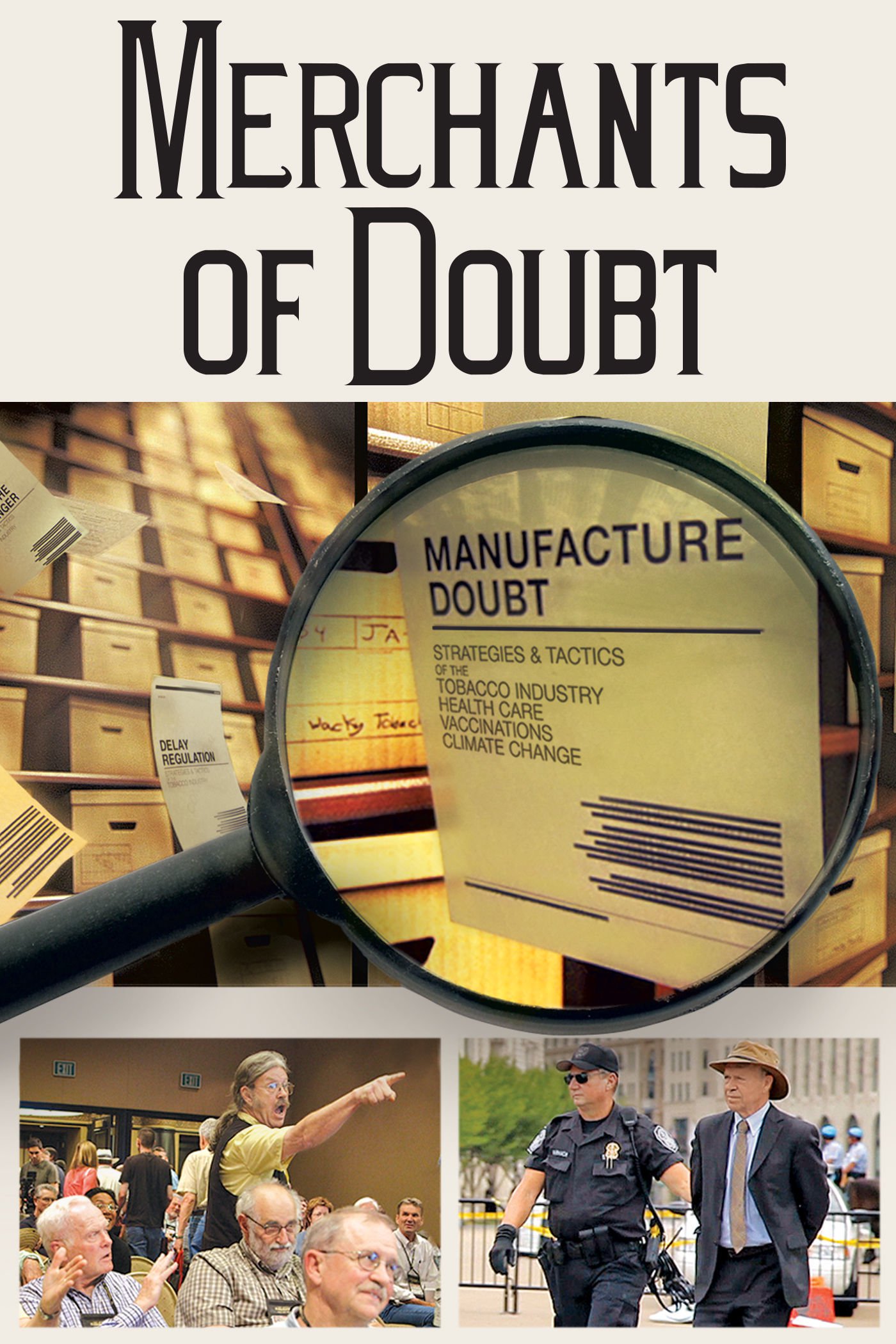 Plakat von "Merchants of Doubt"