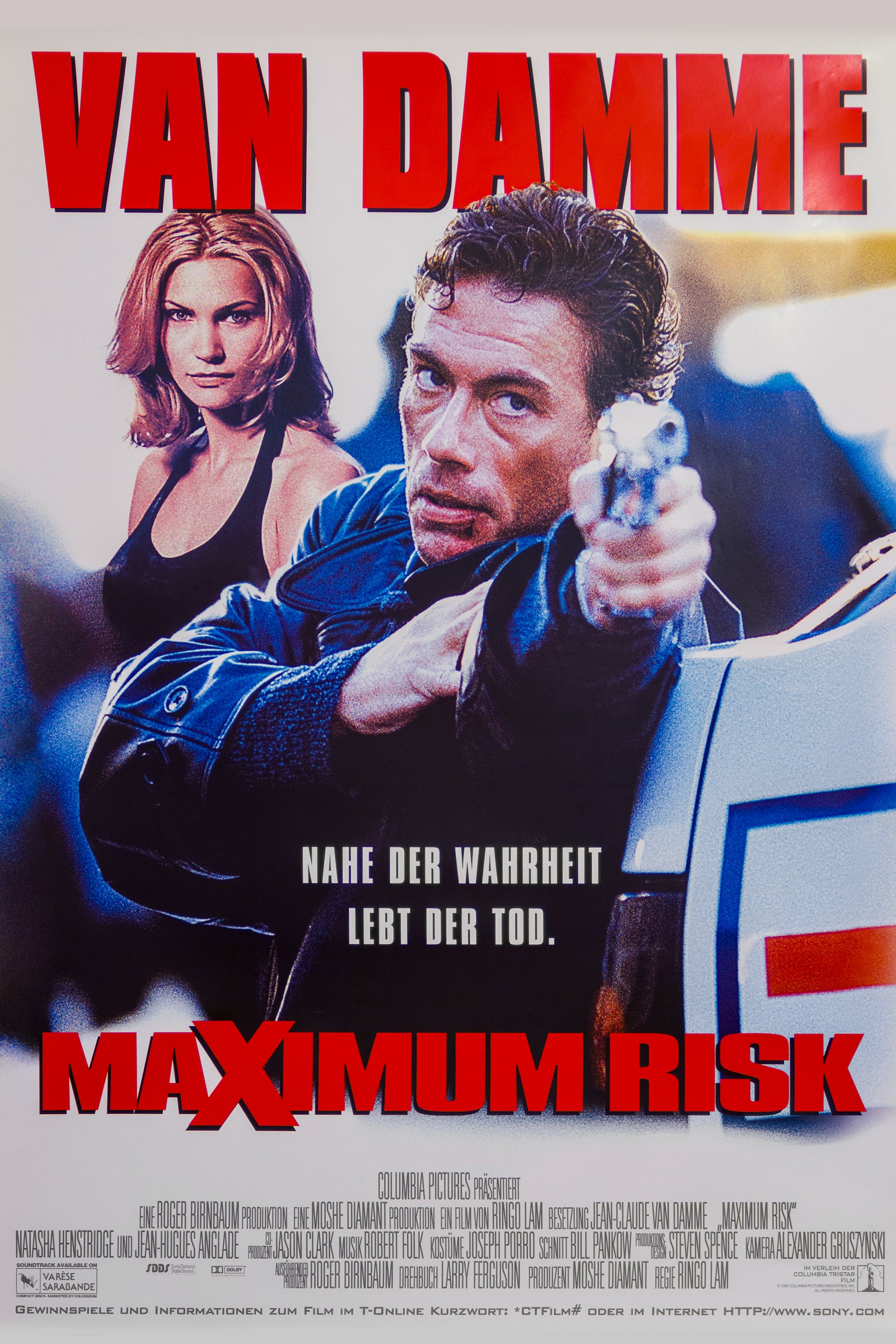Plakat von "Maximum Risk"