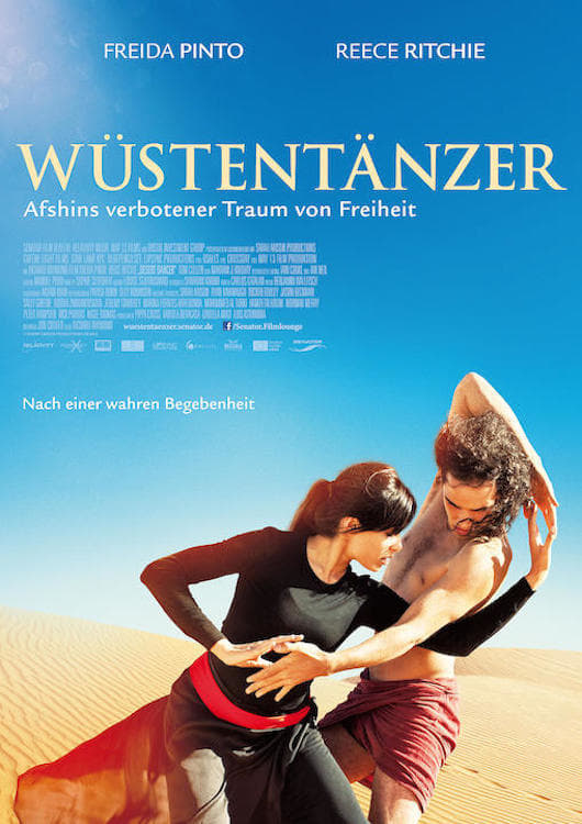 Plakat von "Wüstentänzer - Afshins verbotener Traum von Freiheit"