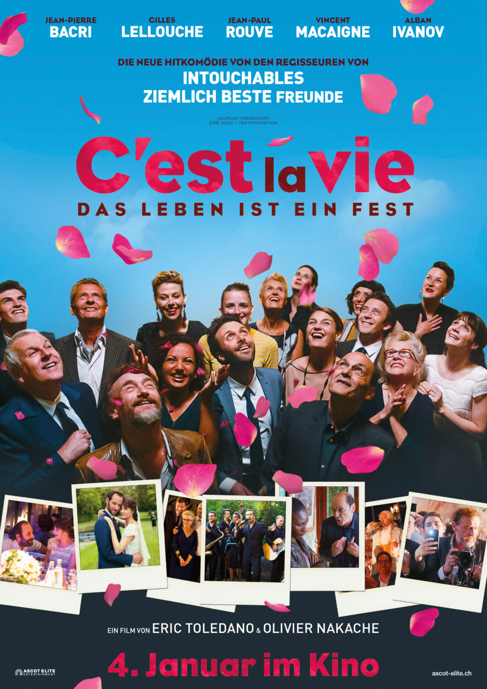 Plakat von "C'est la vie - Das Leben ist ein Fest"