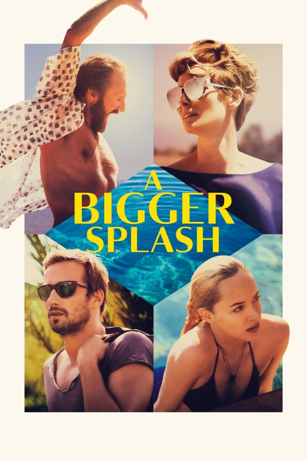 Plakat von "A Bigger Splash"