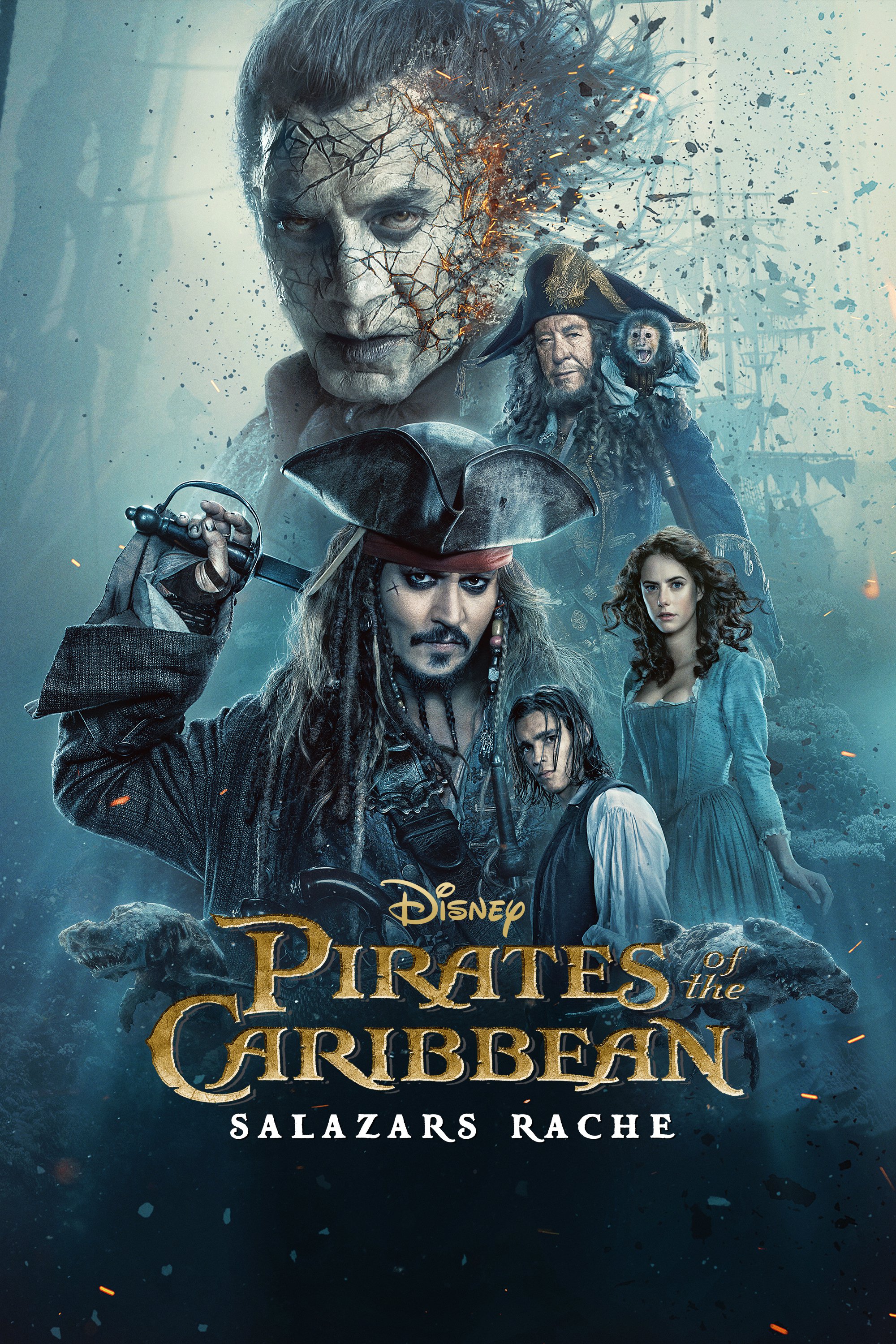 Plakat von "Pirates of the Caribbean: Salazars Rache"