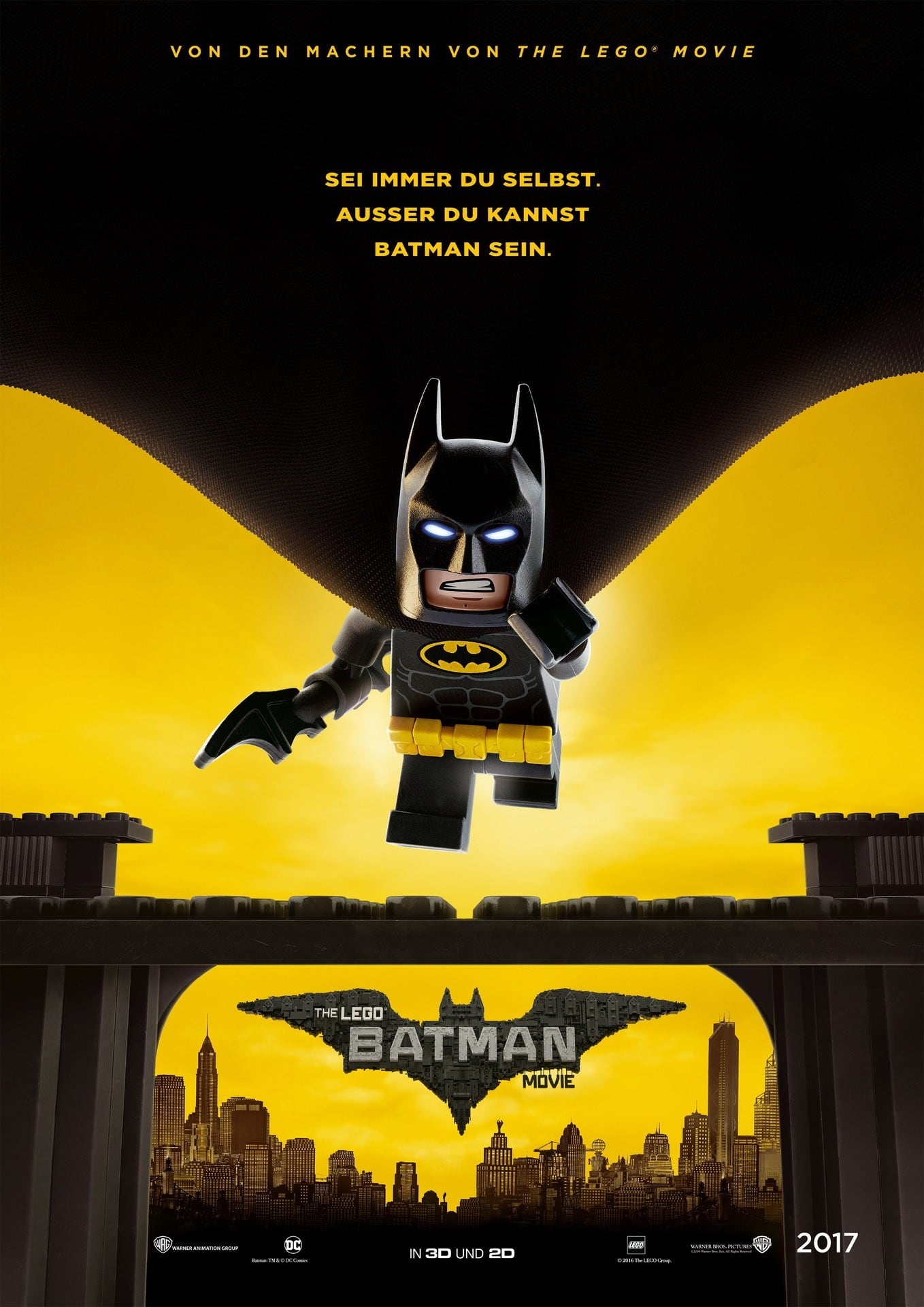 Plakat von "The Lego Batman Movie"