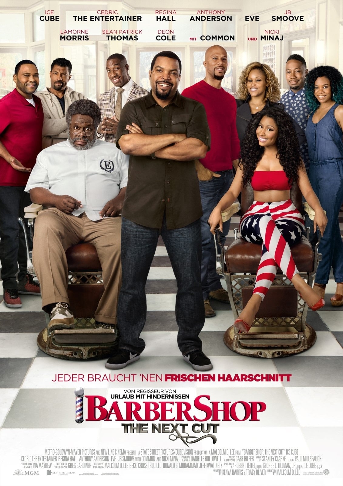 Plakat von "Barbershop: The Next Cut"