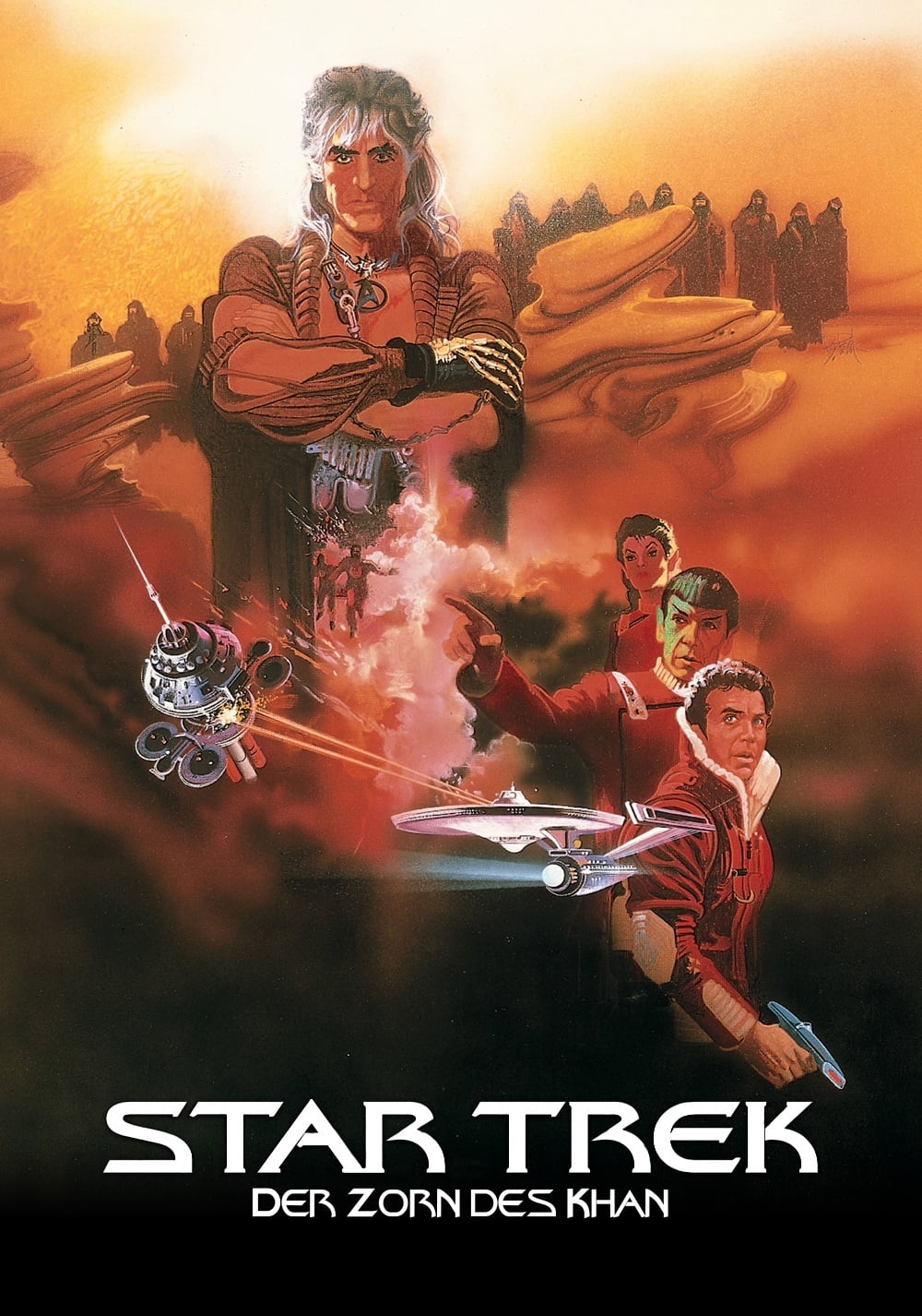Plakat von "Star Trek II - Der Zorn des Khan"