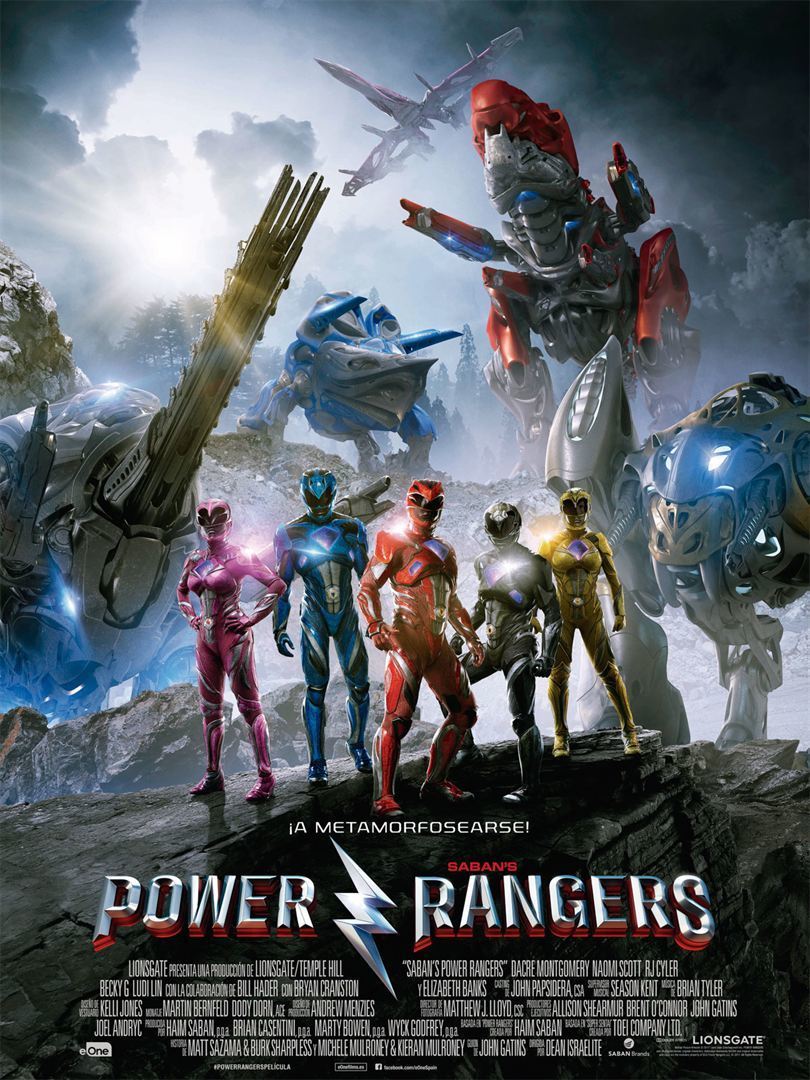 Plakat von "Power Rangers"