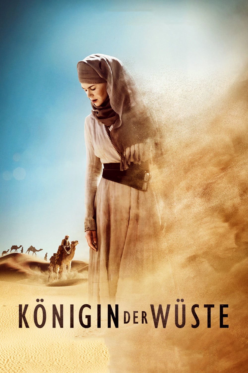 Plakat von "Königin der Wüste"