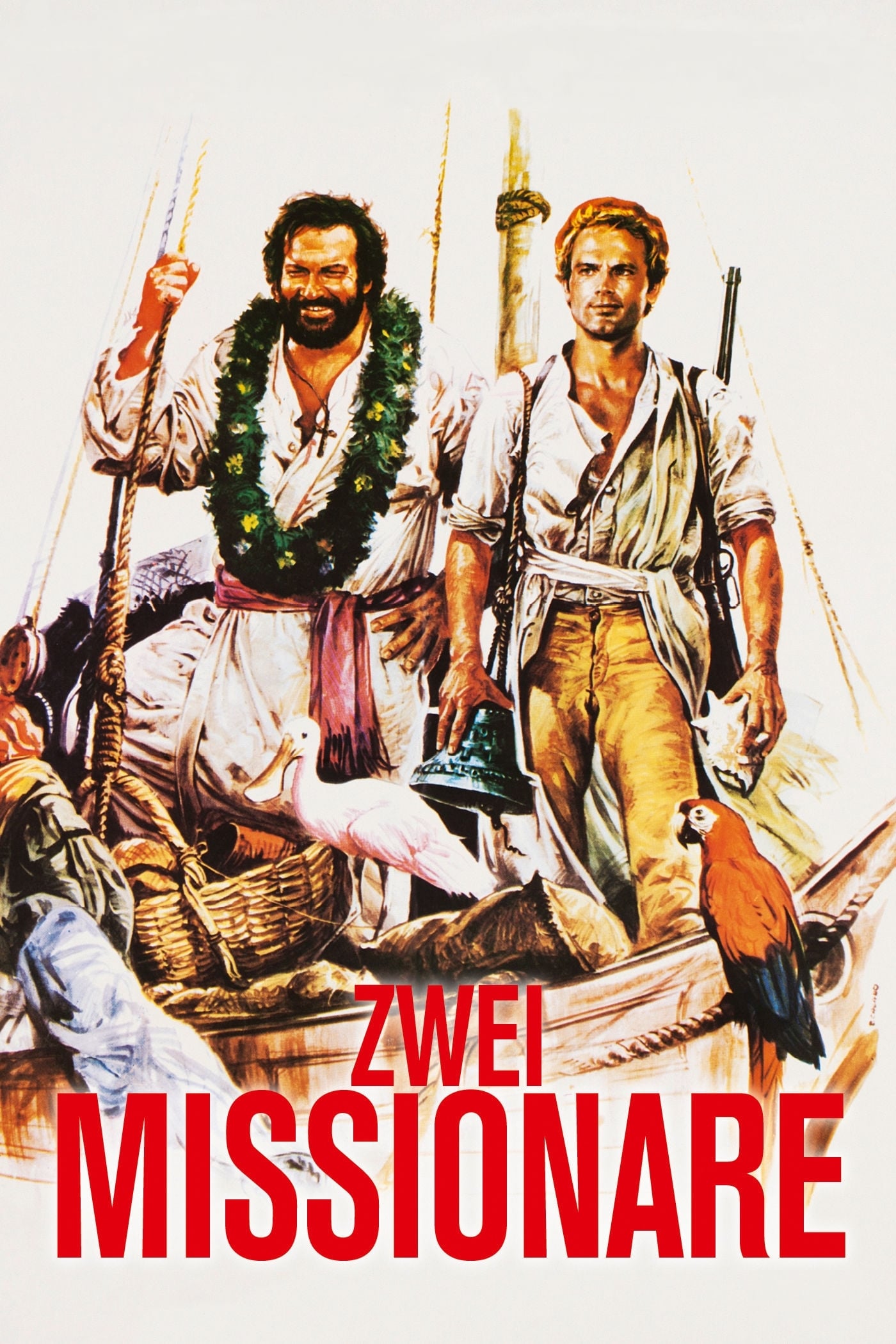 Plakat von "Zwei Missionare"