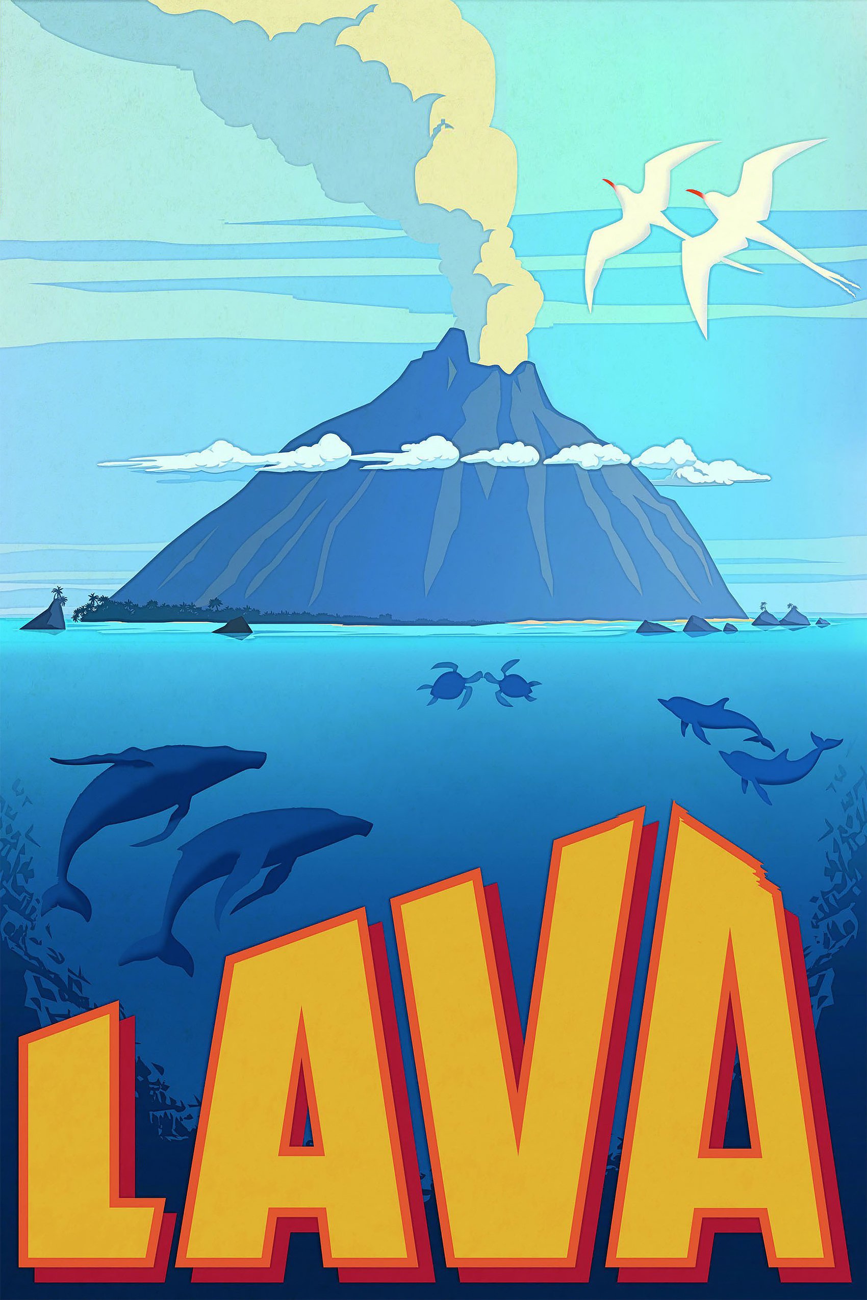 Plakat von "Lava"