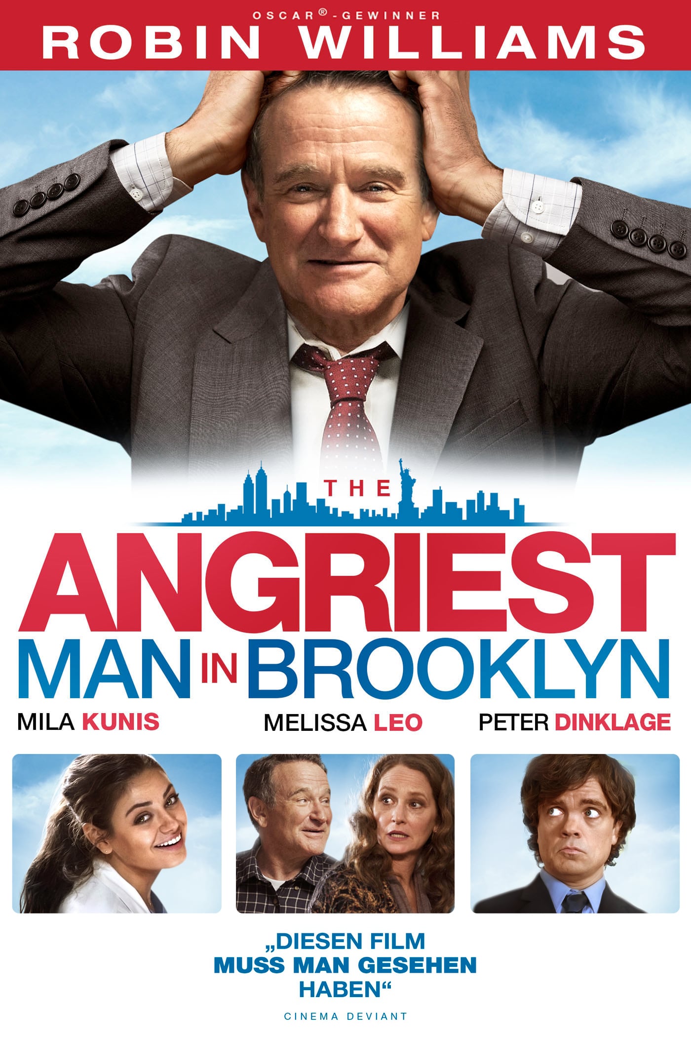 Plakat von "The Angriest Man in Brooklyn"
