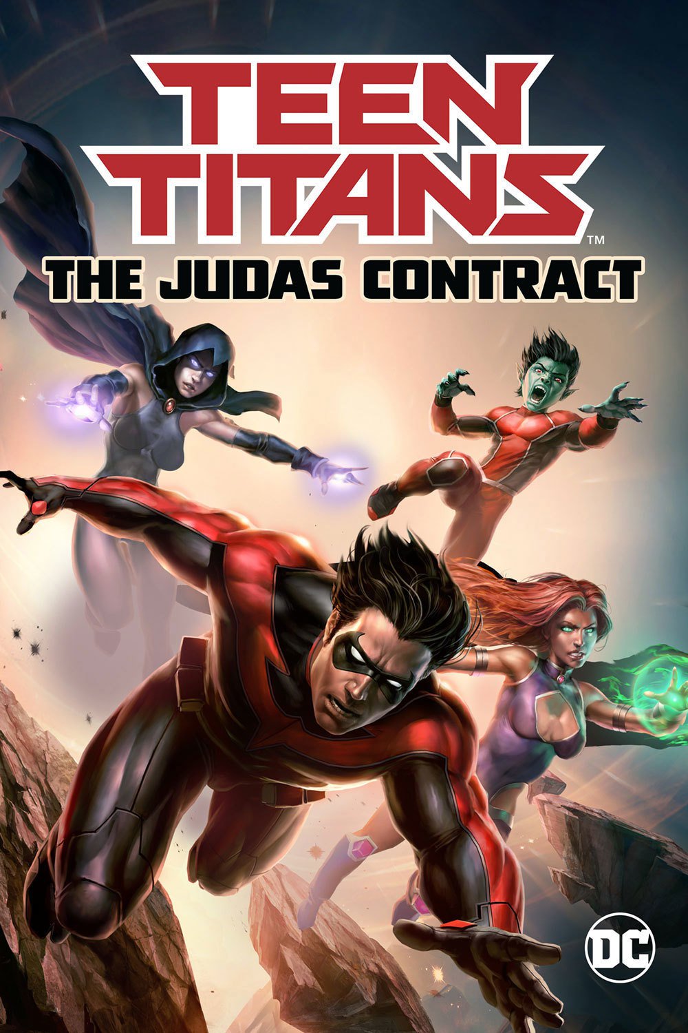 Plakat von "Teen Titans: Der Judas-Auftrag"